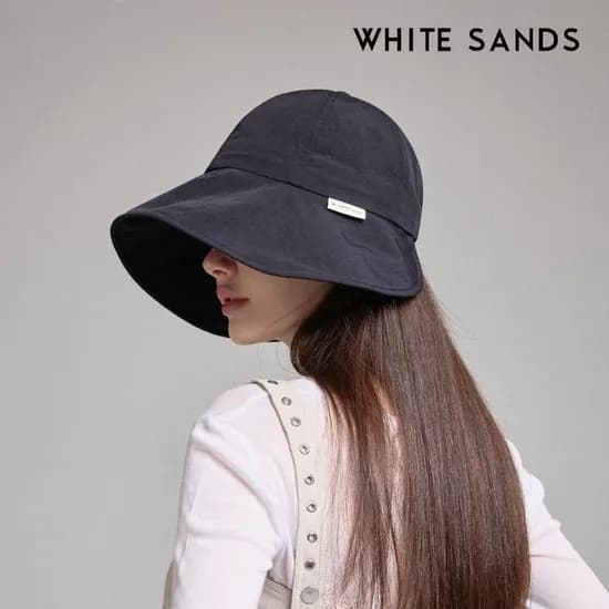 화이트샌즈 썬캡 UV차단 와이드 카멜라 블랙 16,840원