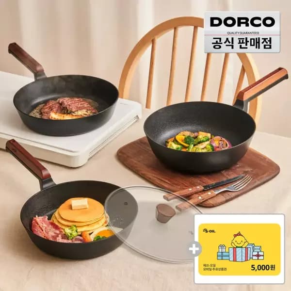 도루코 헤이즐 IH 프라이팬 4종세트+에쓰오일 5천원권 84,940원