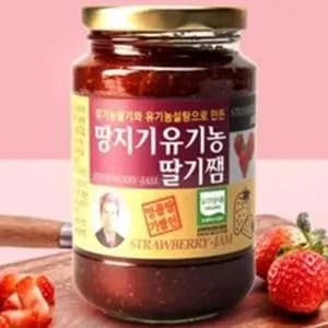 )땅지기 유기농  딸기잼 1.2kg 17,949원  경북페스타30%쿠폰