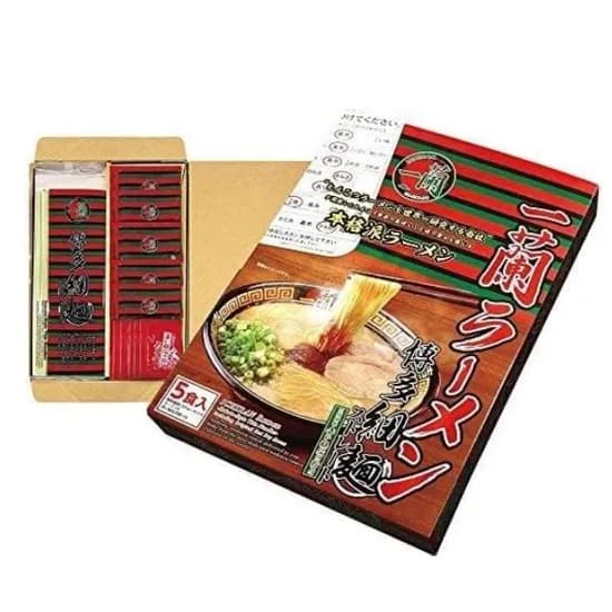 이치란 돈코츠라멘 스트레이트면 5개입 1팩