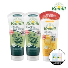 카밀 핸드크림허벌 100ml 2개 + 바이탈큐텐 100ml 1개 8,900원 무배