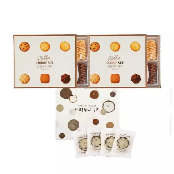 신라명과 골든쿠키 2세트+브라우니 쿠키 1세트 29,480원