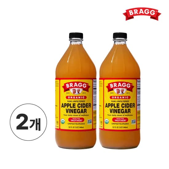 브래그 애플사이다비네거 946ml 2개 22,900원
