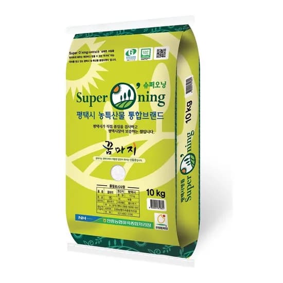 안중농협 슈퍼오닝 꿈마지 햅쌀 10kg 특등급 29950원