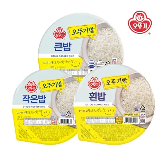 오뚜기 흰밥 200g 36개 25,105원