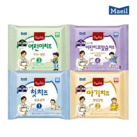 상하치즈 1 4단계 100매 어린이 유기농 아기 치즈  33,490원 무배