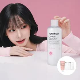 토니모리 세라마이드 모찌 토너 500ml+에멀전 30ml+화장솜 10,460원