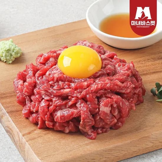 프리미엄 1등급 한우 육회 200g x 2개 17,490원