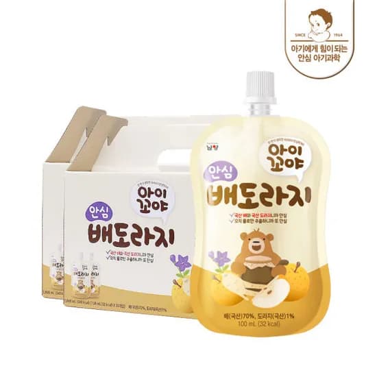 아이꼬야 안심 배도라지 100ml 20개 7820원