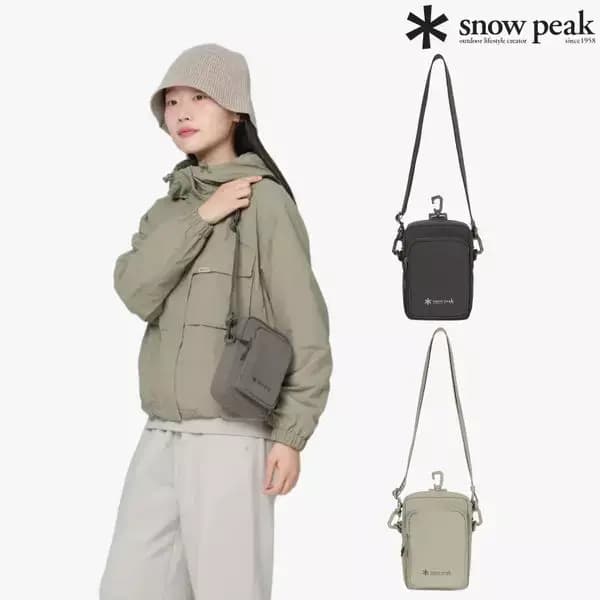 스노우피크 공용 듀얼테크 미니 크로스백 V2 27,800원(신한) 무배