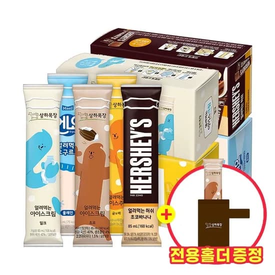상하목장 얼려먹는 아이스크림 5종 24개 골라담기 19,960원