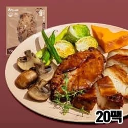 꼬꼬빌 닭가슴살 치즈데리야끼 100g 20팩