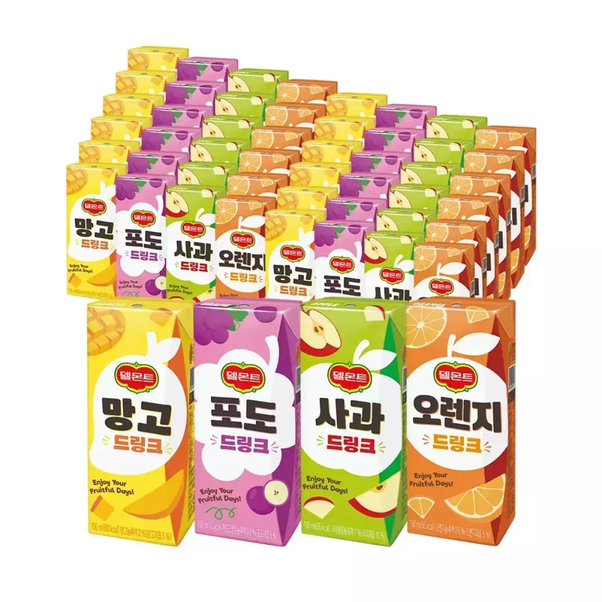 델몬트 드링크팩 190ML 48팩 티멤 9960원 무배