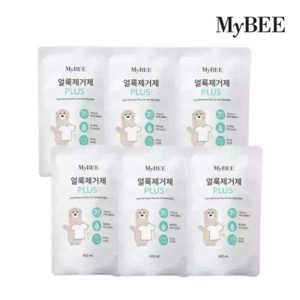 마이비 얼룩제거제 플러스 리필400ml 6개
