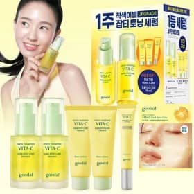 구달 청귤비타C잡티케어세럼알파더블 기획 세럼2 크림2 아이크림