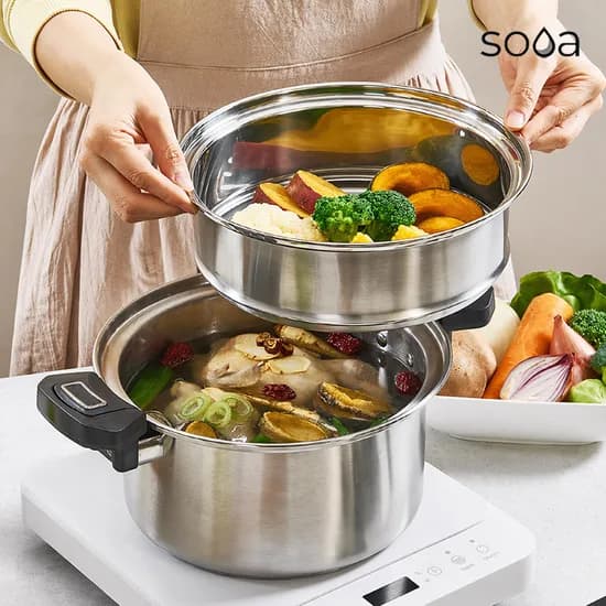 수아 IH 저압냄비 7L