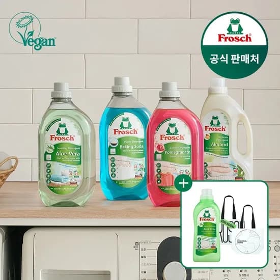 프로쉬 세탁세제 1.5L 외 다양 3개