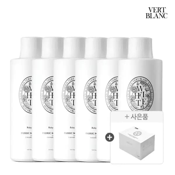 베르블랑 아기 섬유유연제 3+3+이염방지시트 증정