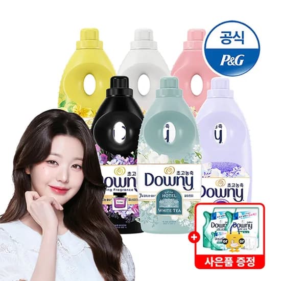 다우니 섬유유연제 탈취파워 1L*6개 25,880원 무배