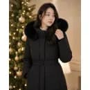 역시즌 25FW 네파 여성 프리미아 폭스퍼 롱 다운자켓 208,960원