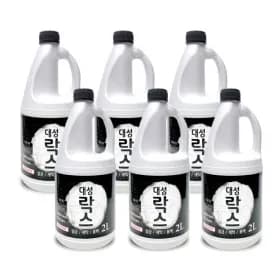 대성락스 2L x 6개