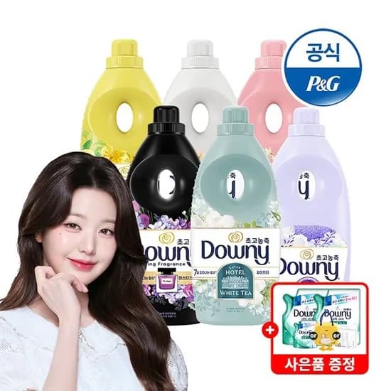 다우니 섬유제 1L 6개 유연제 200ml 2개 외 다양