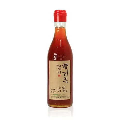 국산 참기름 350ml
