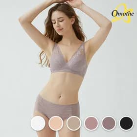 오모떼 빅사이즈 브라팬티 2종 8개 8900원