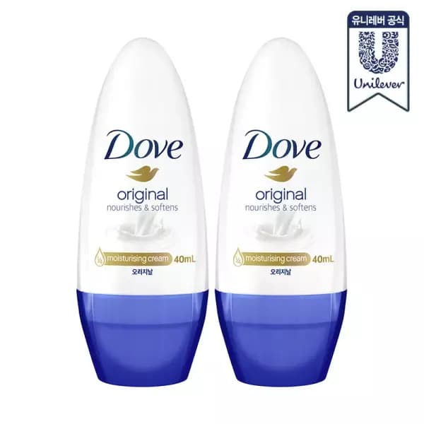도브 데오드란트 롤온 오리지널 40ml 2개 5,950원