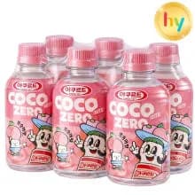 떠리몰 한국아쿠르트 코코바이트 제로 복숭아맛/야쿠르트맛 280ml*6개입  2개이상 구매가능 7980~ 26.06.16.~