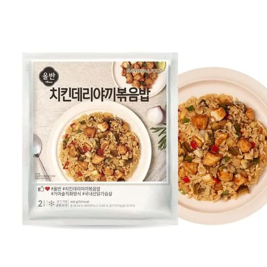 피코크 올반키친 아삭김치볶음밥 220gx10개