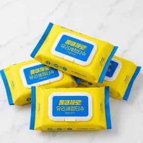 물때제로 유리세정티슈 30매 4팩 8,910원