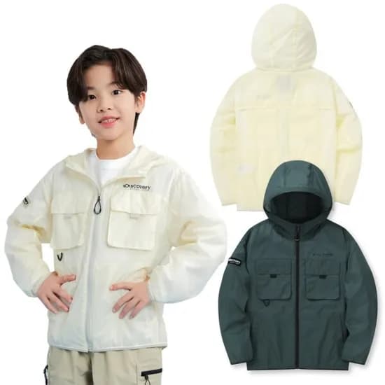디스커버리 키즈 경량 바람막이 26700원 무배
