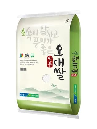 25년산 철원농협 철원오대쌀 20kg 상등급 68,250원 무배