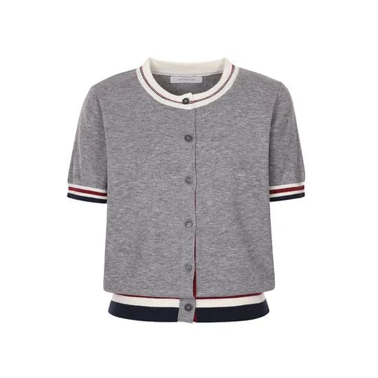 예시카 배색 라운드 가디건 17250원 무배