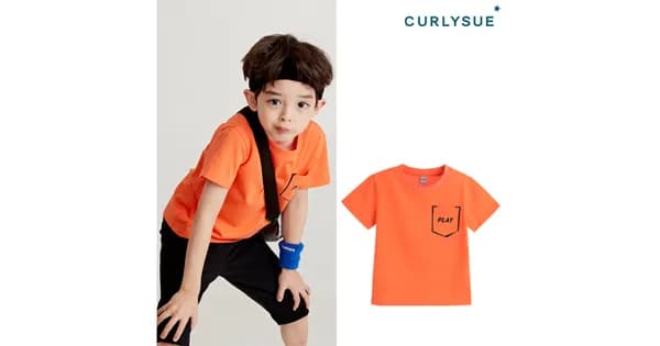 컬리수 아동 쿨 티셔츠 3500원 (수량: 총 10개)