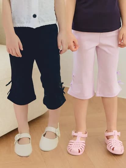 베베쥬 더블리본 부츠컷 팬츠 6개, 880g