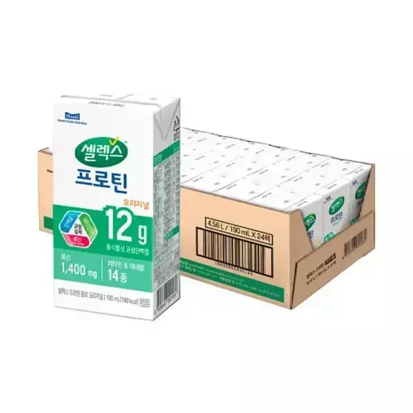 셀렉스 프로틴 오리지널 190ml 외 24팩 24개 21,070원