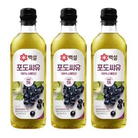 백설 포도씨유 900ml 외 2개, 총 3개