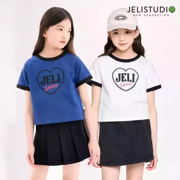 젤리스튜디오 스마일 베이직 반티셔츠 6,940원 외 다양 12피스