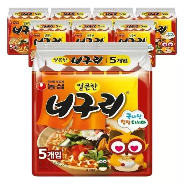 너구리 얼큰 40봉 (26,640원)