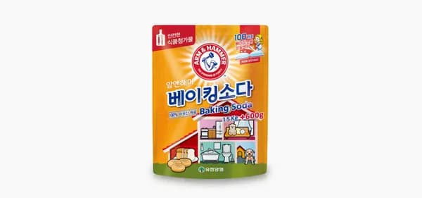 암앤해머 베이킹소다 1.5kg 외 600g 총 2.1kg  5,925원