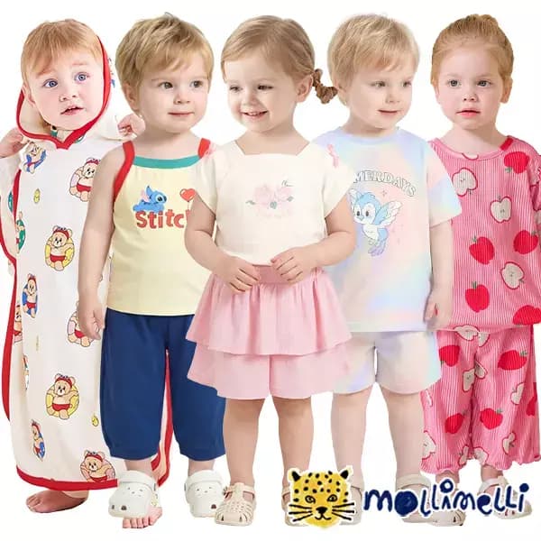 몰리멜리 썸머룩 수영복/원피스/상하복 등 3,900원~