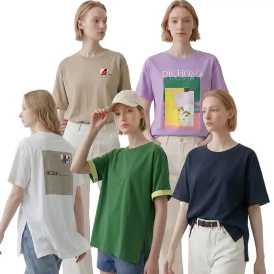 여름티셔츠 루즈핏 5장 26,900원 무배