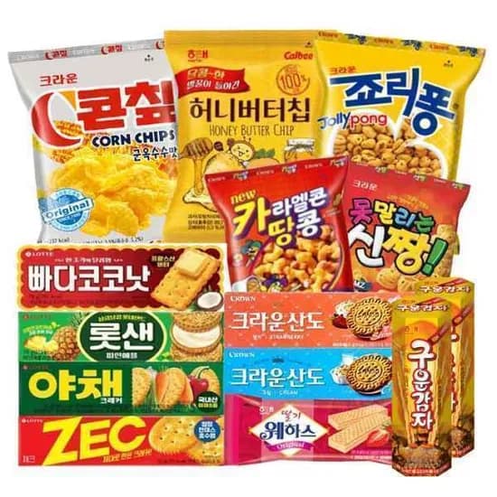 크라운 인기과자 14종세트 11,740원