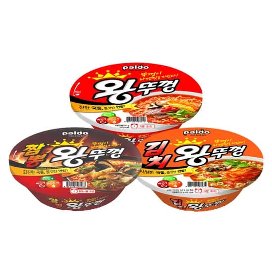 왕뚜껑 김치 짬뽕 8개