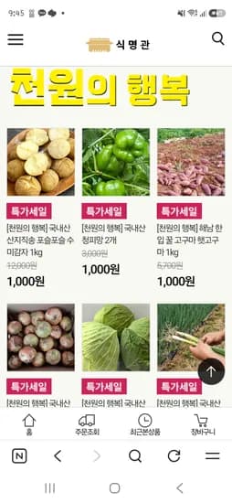 야채들