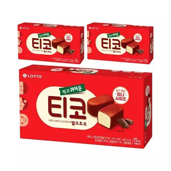 롯데웰푸드 티코 510ml 3개 14.220(티멤버.카.페결재)
