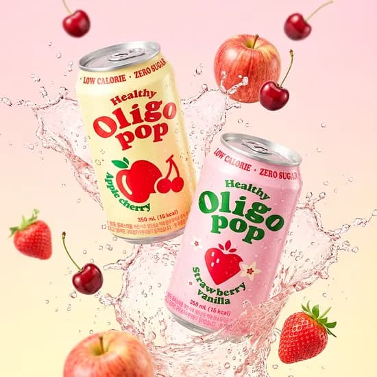 헬씨올리고팝 유산균 기능성 음료 혈당개선 350ml x 6개 4900원  무배