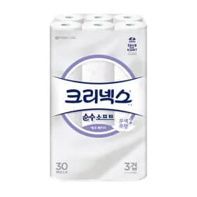 크리넥스 순수 에코패키지 27m 30롤